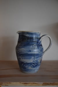 Image 2 of Blue Rockpool Jug