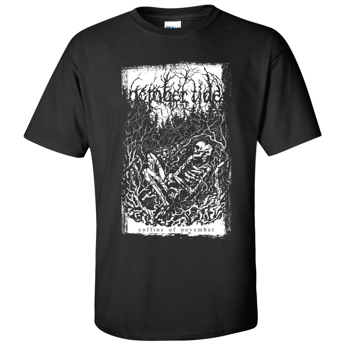 Image of Coffins of November t-shirt black (male)