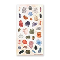 Image 2 of Colorful Crystals Sticker Sheet