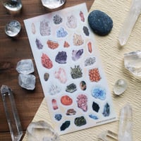 Image 1 of Colorful Crystals Sticker Sheet