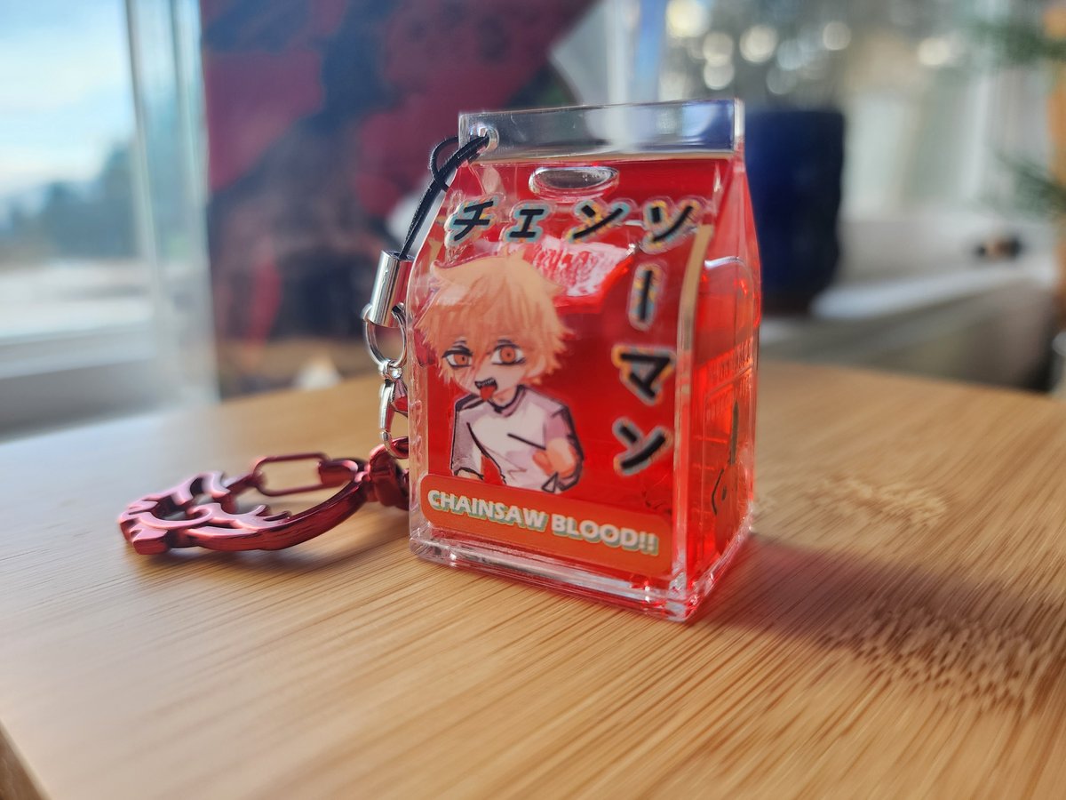 Image of chainsaw man | denji CHAINSAW BLOOD charm