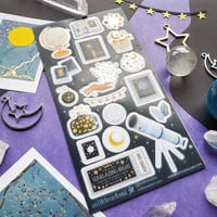 Image 3 of Stargazing Night Sticker Sheet