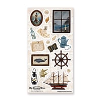 Image 2 of The Old Lighthouse Sticker Sheet