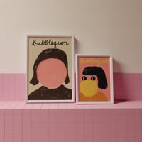 Image 2 of Poster - bubblegum, Rosa