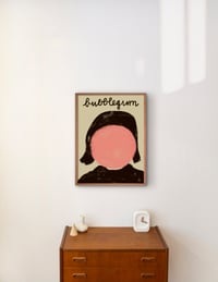 Image 3 of Poster - bubblegum, Rosa