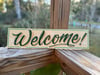 Welcome sign