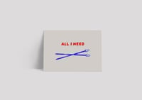 Image 2 of Postkarte - ALL I NEED