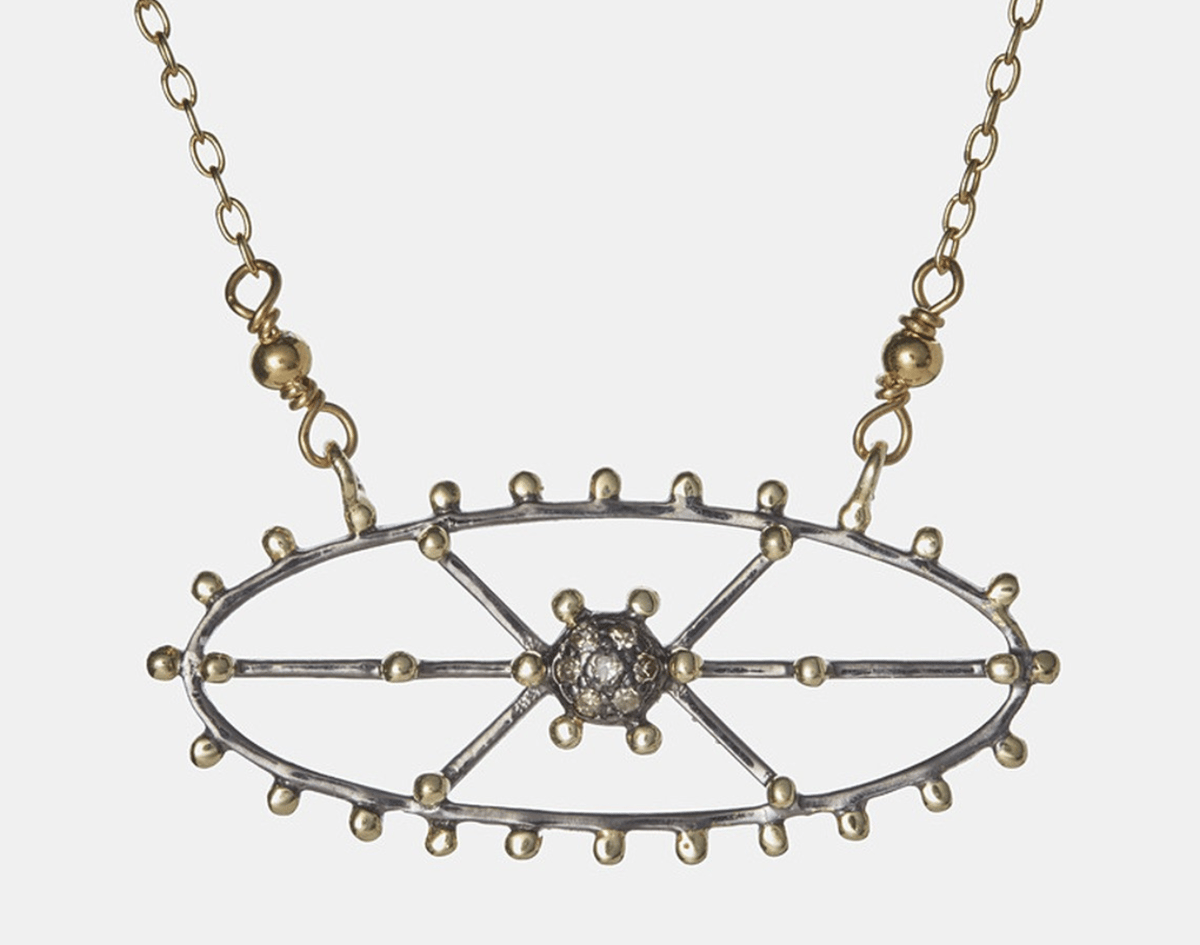 5 Octobre Necklace- Mixed Metals - Image 1 of 1