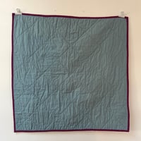 Image 3 of Maroon Stroller Quilt