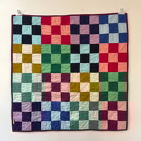Image 2 of Maroon Stroller Quilt