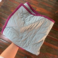 Image 5 of Maroon Stroller Quilt