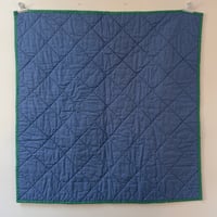 Image 3 of Robin's Egg Stroller Quilt
