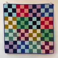 Image 2 of Cobalt Stroller Quilt