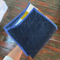 Image 4 of Cobalt Stroller Quilt
