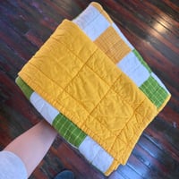 Image 5 of Greeny Big Stroller Quilt