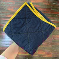 Image 4 of Chartreuse Stroller Quilt