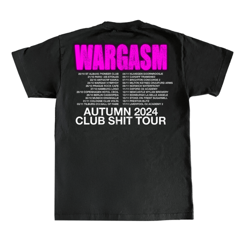 Image of THE CLUB SHIT TOUR TEE