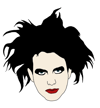 Robert Smith 1.5" Enamel Pin PREORDER