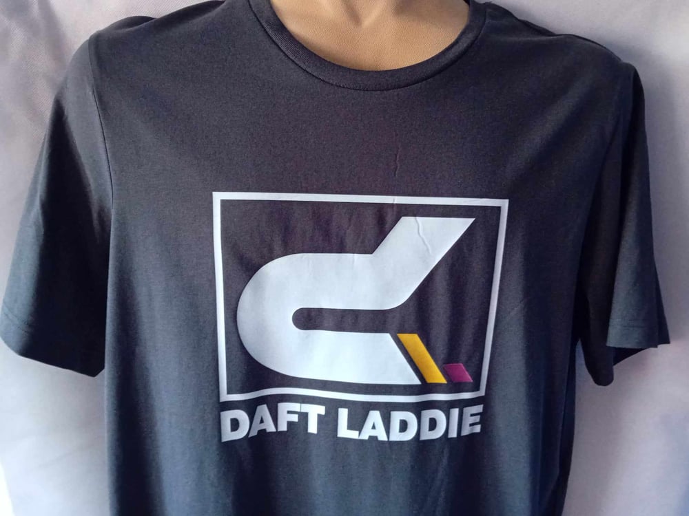 Image of Daft Laddie T-shirt Asphalt