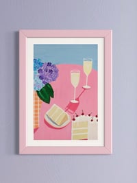 Bubbly & Buttercream - Giclée Print