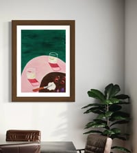 Tequila Soda & Burrata - Giclée Print
