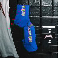 Image 2 of THE FUKSTAR SOCKS
