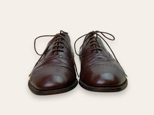 Image of Half brogue brown bookbinder calf VINTAGE by Church's