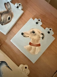 Image 2 of Hound Illustrated Wall Tile 