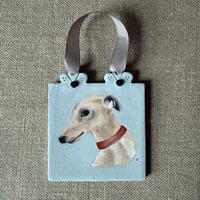 Image 1 of Hound Illustrated Wall Tile 