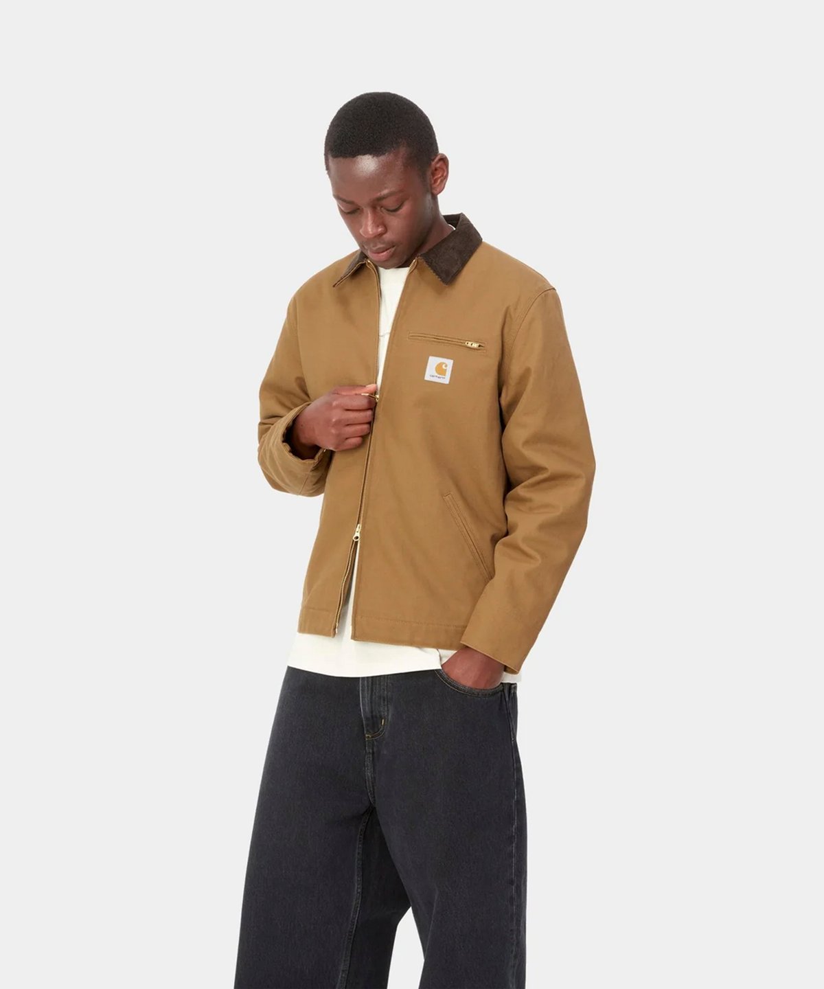CARHARTT WIP_DETROIT JACKET (LINED) :::HAMILTON BROWN::: | SILO