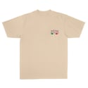 BROWNSIDE LOGO S/S TEE: KHAKI