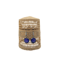 Image 2 of Purple earrings 