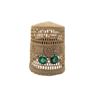 Image 2 of Green moon earrings 