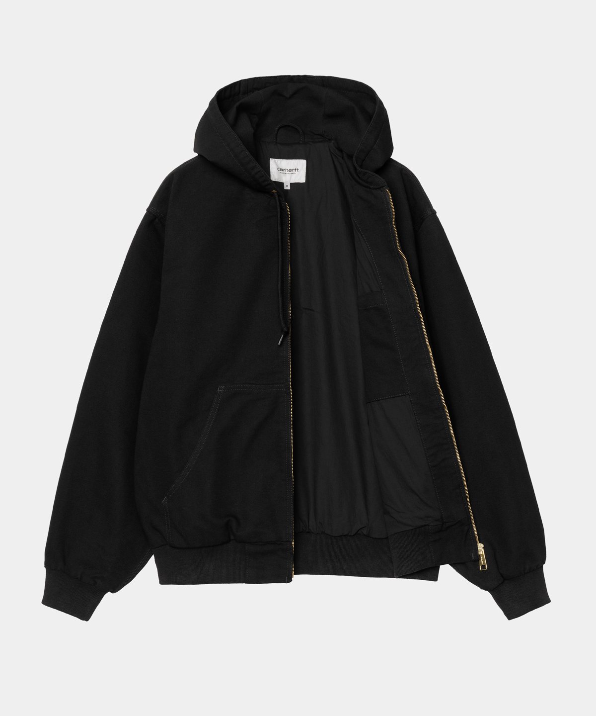 CARHARTT WIP_OG ACTIVE JACKET (AGED CANVAS) :::BLACK::: | SILO