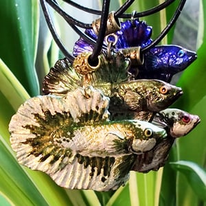 Image of Glimmering Betta Pendants