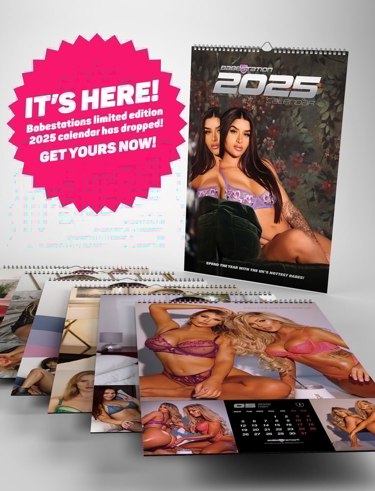 Image of Babestation Calendar 2025 LIMITED EDITION 