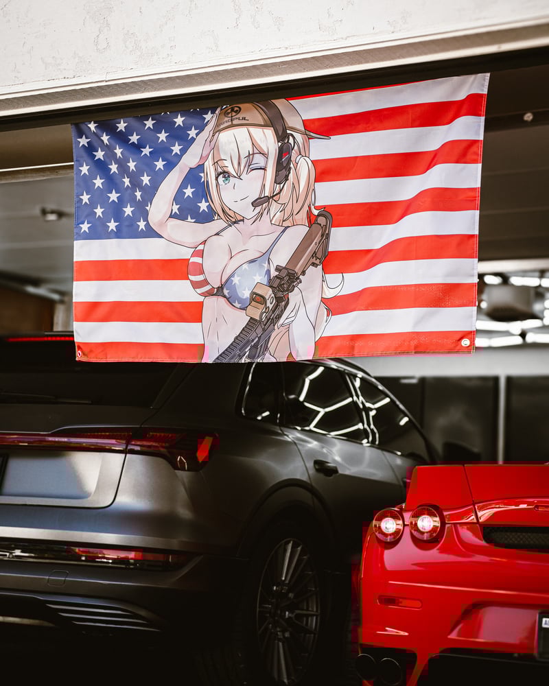 Image of For Anime & Country Flag