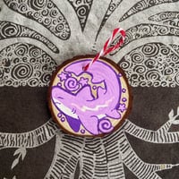 Image 7 of Wooden Shark Ornament | 2.5"x2.5"