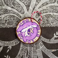 Image 4 of Wooden Shark Ornament | 2.5"x2.5"