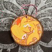 Image 7 of Wooden Shark Ornament | 3.25"x3"