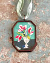 Parrot tulips ~ giclée print in locket