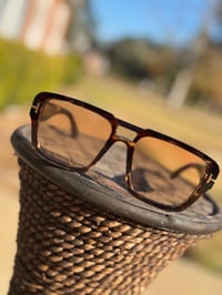 Image 1 of Tinted Sunglasses (Tortoise)