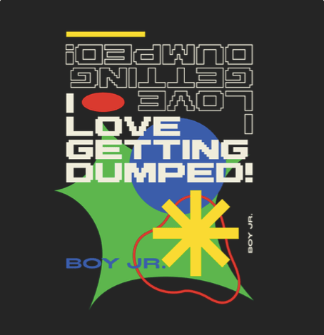 Image of I Love Getting Dumped! Shirt - Black (US Shipping)