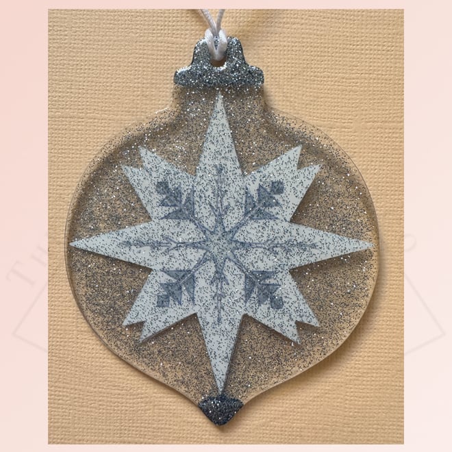 Image of Snowflake - Deluxe Ornament