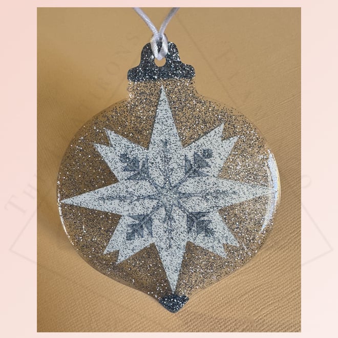 Image of Snowflake - Deluxe Ornament