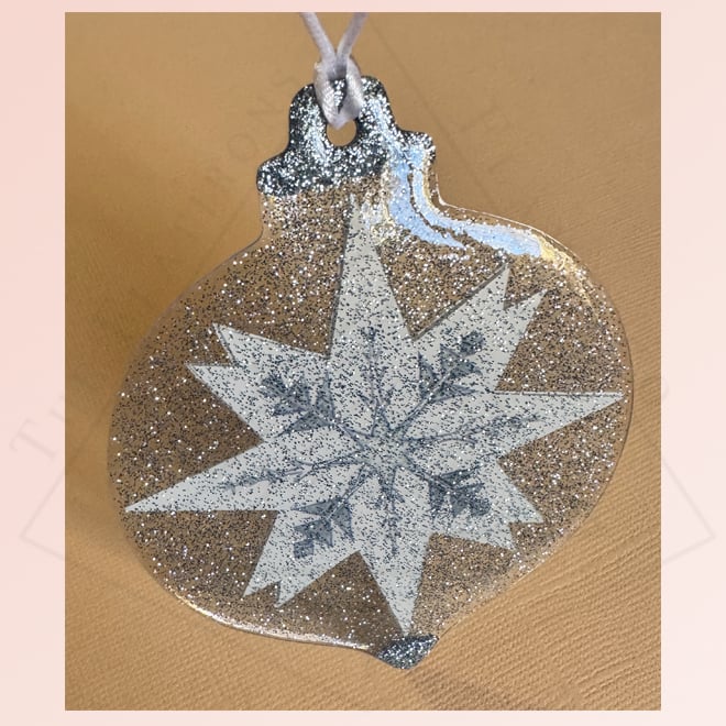 Image of Snowflake - Deluxe Ornament