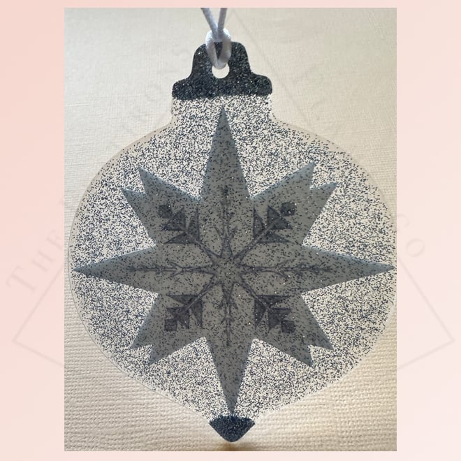 Image of Snowflake - Deluxe Ornament