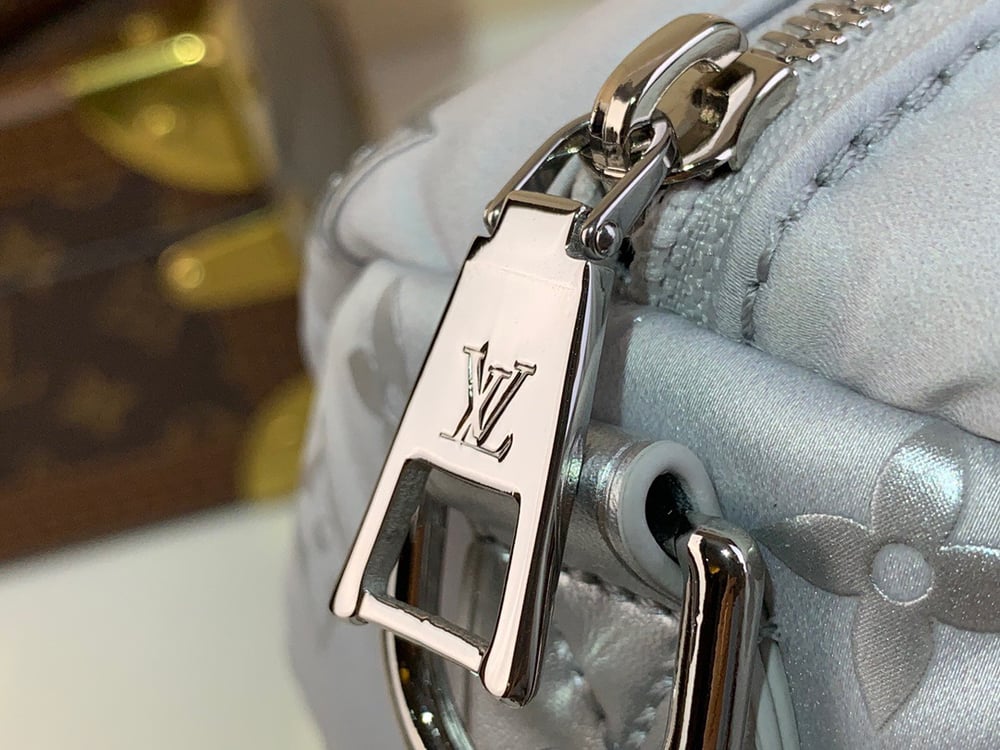 LV Silver Puffy Speedy