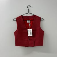 Image 1 of GFF linen vest top 