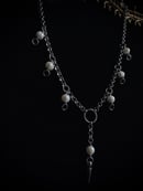 Image 2 of pearly lariat necklace
